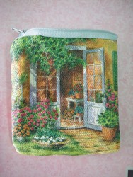 Cards and purse